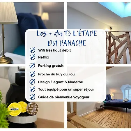 Dom wakacyjny Puy Dufou 15 Min T3 L'etape Du Panache